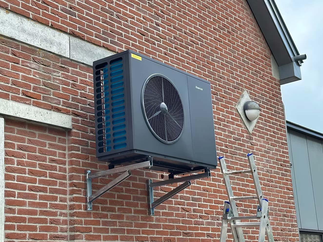 Warmtepomp installatie